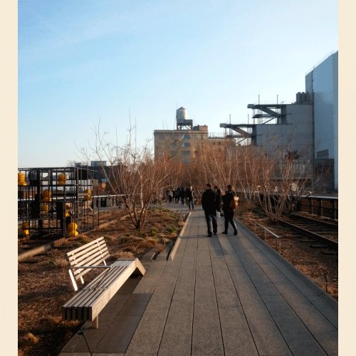 High Line - aquele passeio gostoso a qualquer hora do dia.